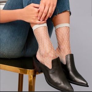 Free People Fishnet Socks